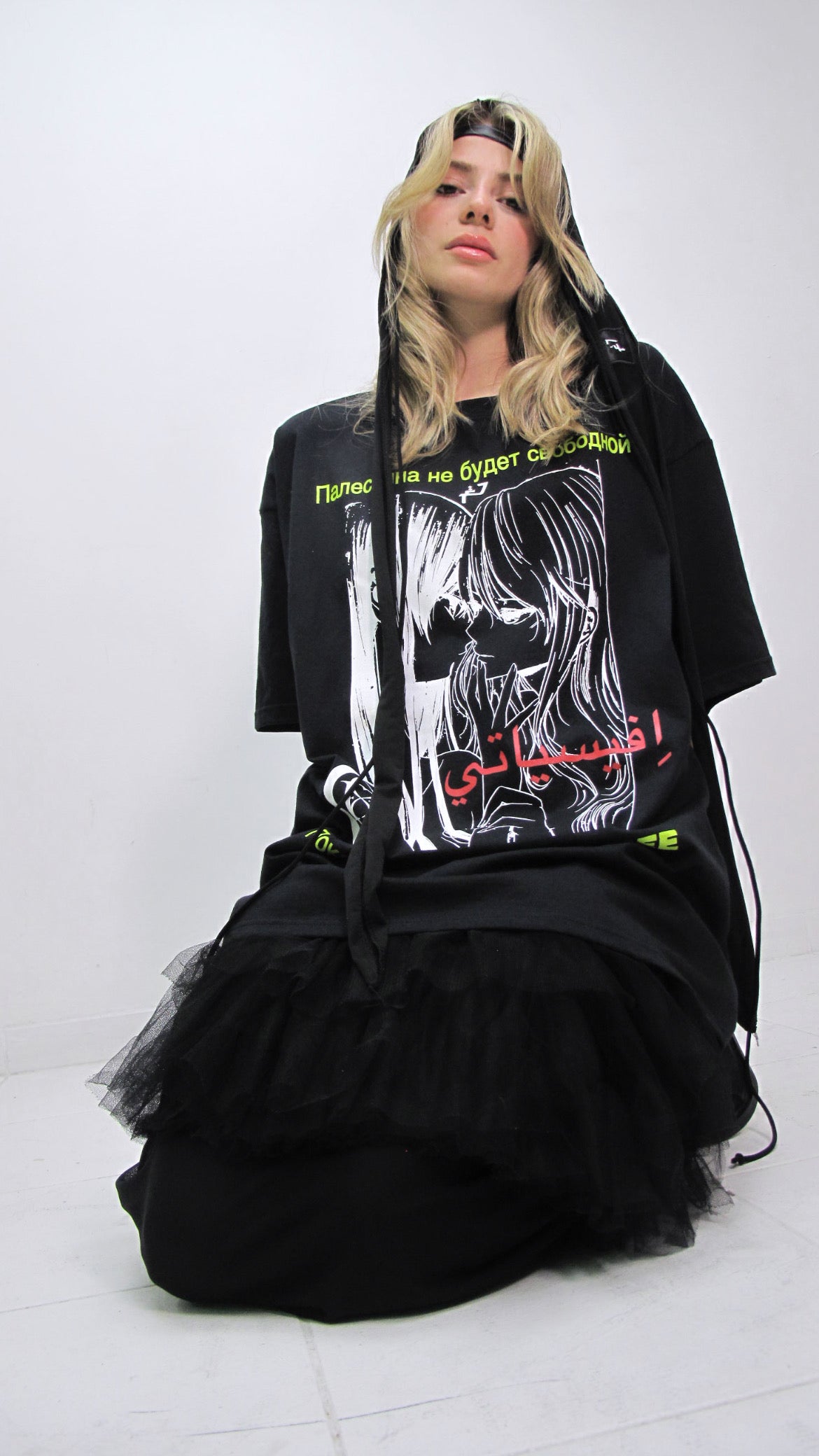 Free Palestine Woman 🇵🇸🩸 Edición Limitada. Talla unica XL.
