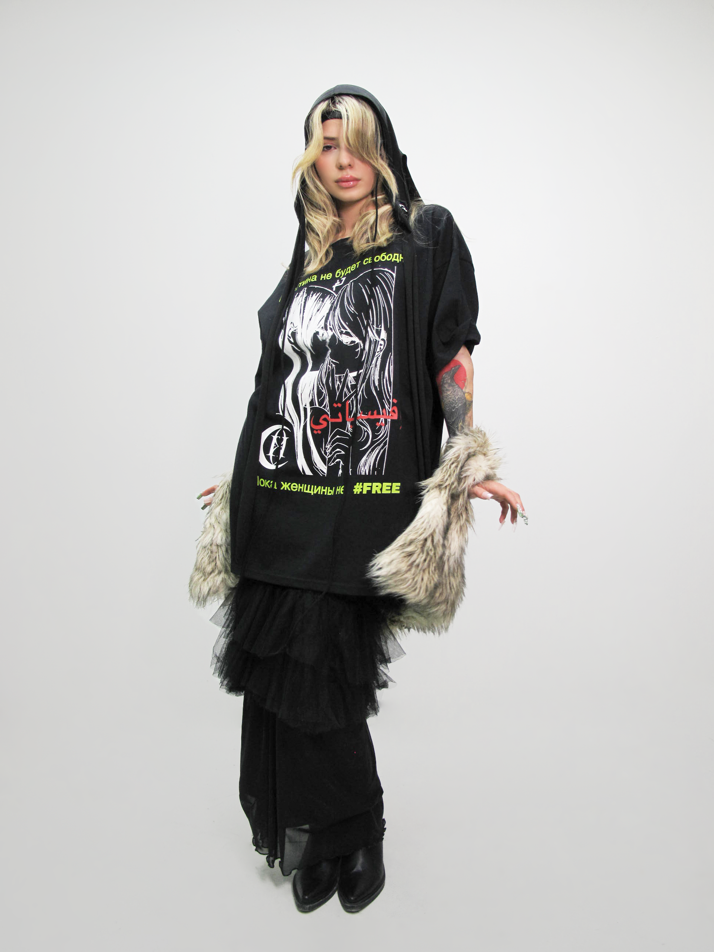 Free Palestine Woman 🇵🇸🩸 Edición Limitada. Talla unica XL.